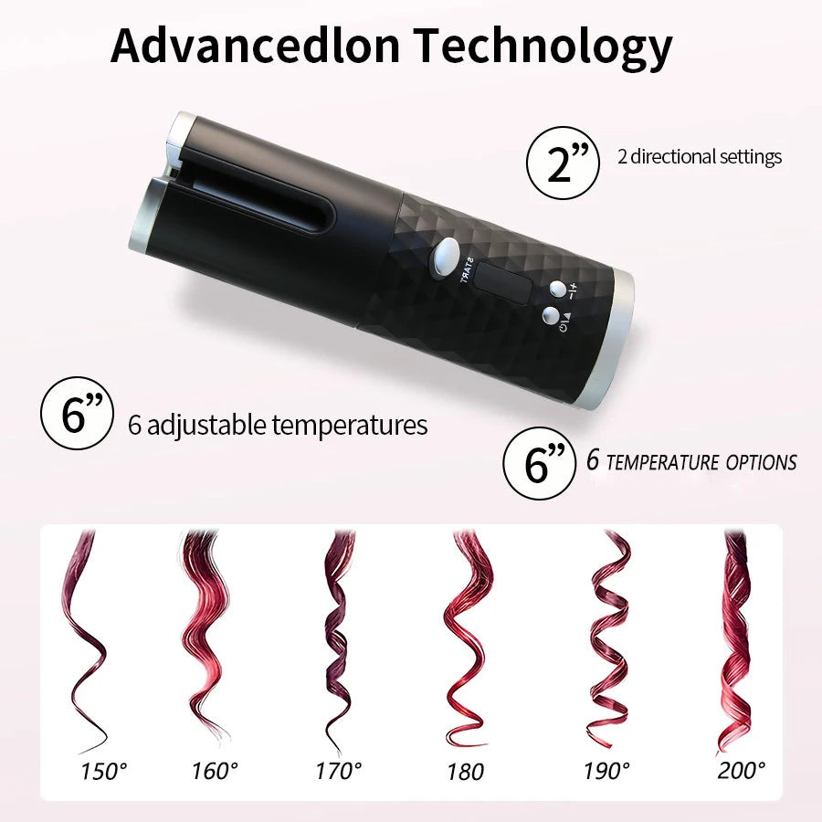 unbound hair curler