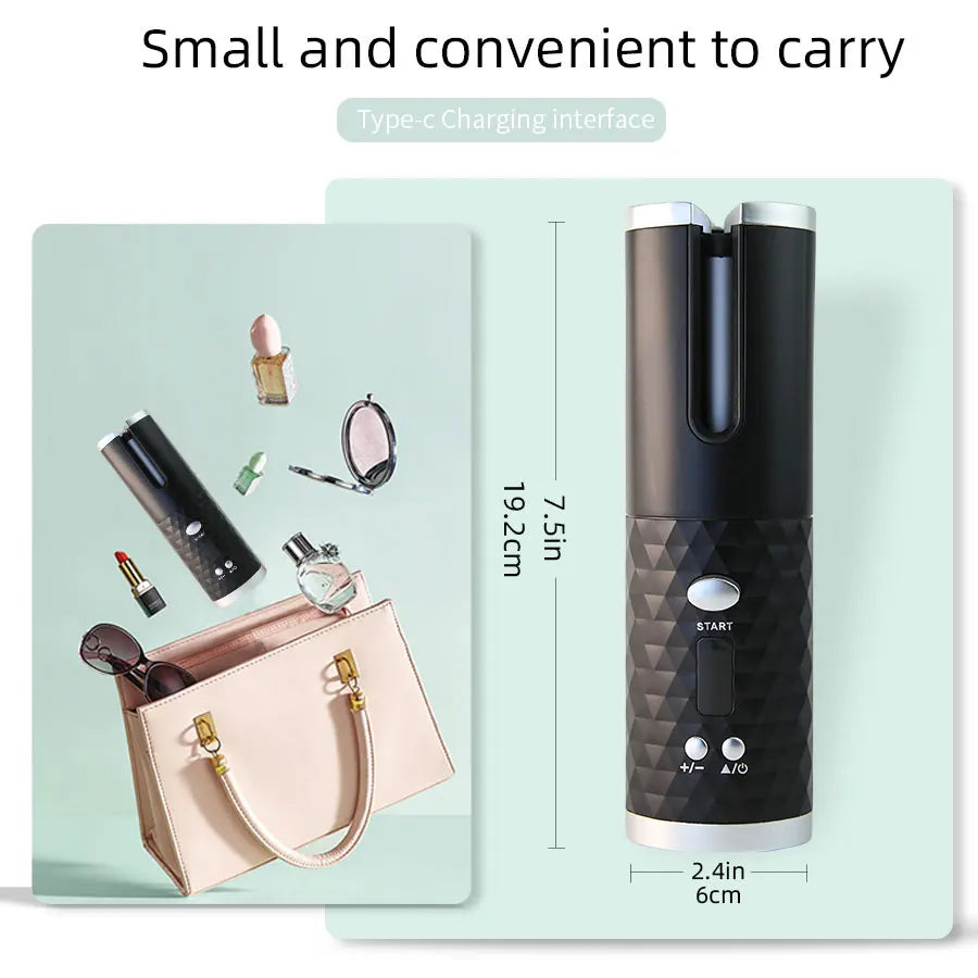 unbound hair curler