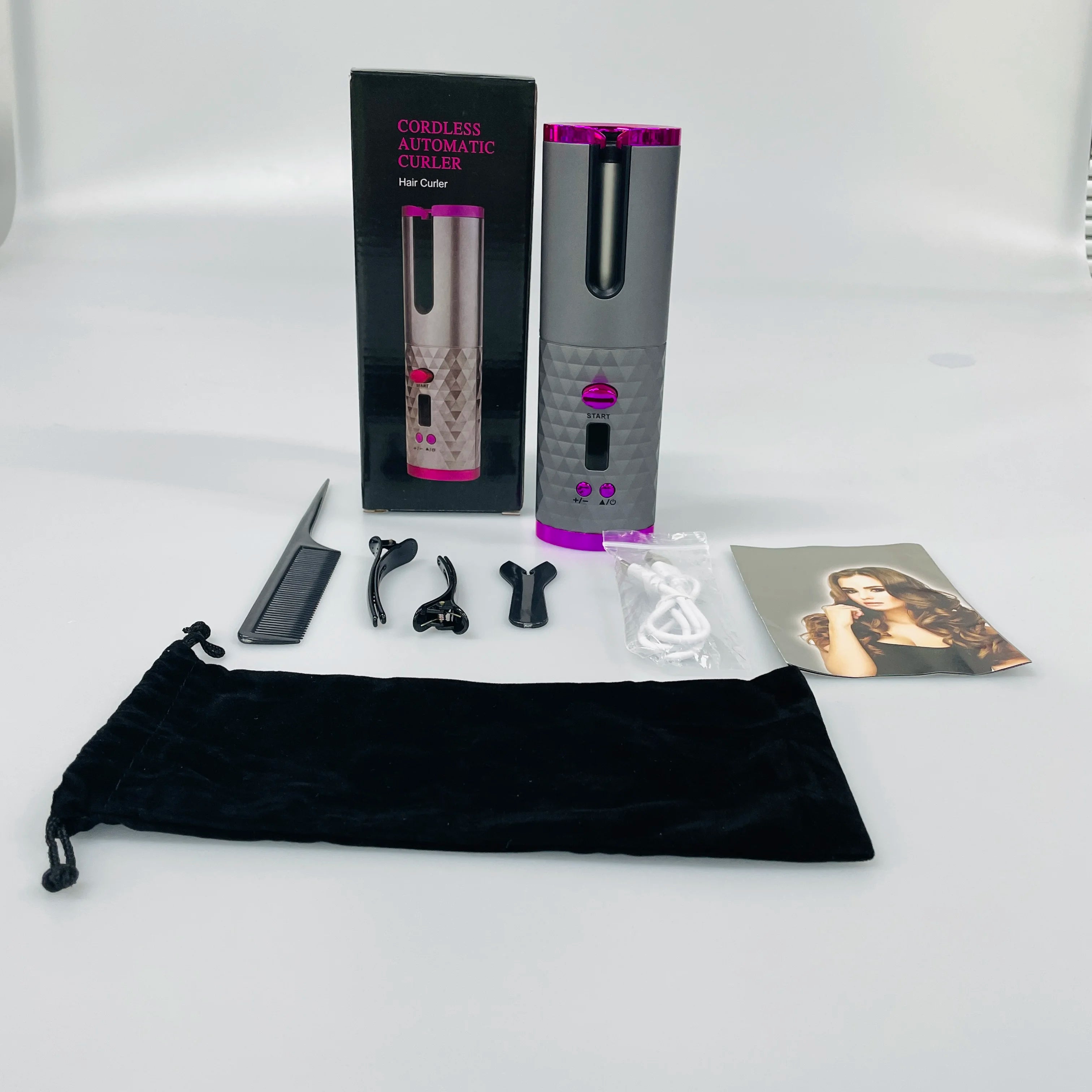 unbound hair curler