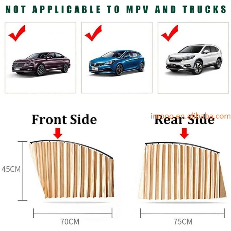 برادي للسيارة عدد 2 (زوج)